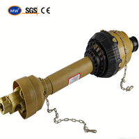 Arbre de transmission PTO pour tracteur agricole résistant à l'usure avec gaine de protection et bouclier de sécurité pour moissonneuse-batteuse à riz