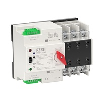 FZRH OEM Din Rai WiFi TUYA Télécommande intelligente 2P AC 220V 63A Monophasé/Triphasé PC IP20 10kA Commutateur de transfert ATS Générateur