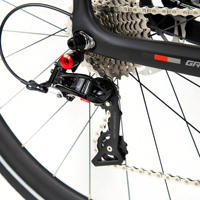 Vélo de route GRAVEL V3 24 vitesses, freins à disque hydrauliques complets, fourche et cadre en fibre de carbone 700C, roues en alliage, pour hommes adultes, vélo de course
