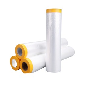 <span class=keywords><strong>Film</strong></span> de masquage haute résistance pour peinture automobile avec protection antistatique contre la poussière 30M - Product Image 2