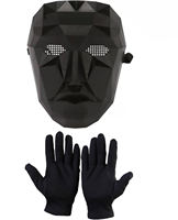 Nouvelle tenue de sport populaire inspirée des films et jeux, costume de cosplay, combinaison de carnaval, ensemble de salopette de travail imprimé pour la scène