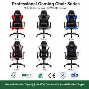 <span class=keywords><strong>Chaise</strong></span> de bureau ergonomique pivotante en cuir PU, personnalisable, à prix abordable, avec accoudoirs 4D et vérin à gaz 4 positions, idéale pour le <span class=keywords><strong>gaming</strong></span> industriel - Product Image 2