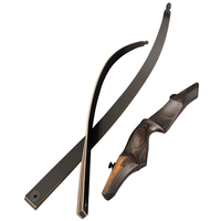 Arc à poulies Black Hunter Rebirth 60 pouces, arc de chasse démontable, poids de tirage réglable 20-60 livres, corde en Dyneema, arc de tir à l'arc