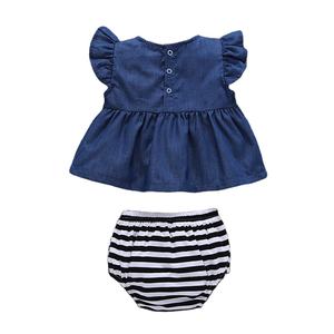 Ropa Barata para Bebés, Vestidos para Niñas, Pantalones, Conjuntos con Leggings Cortos, Muestra Gratis de China - Product Image 1