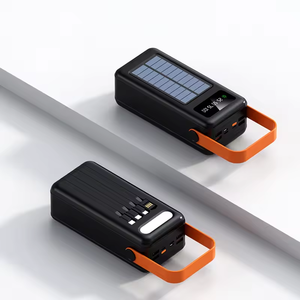 พาวเวอร์แบงค์พลังงานแสงอาทิตย์ 100000mah รุ่นขายดีปี 2026 พร้อมสายชาร์จ ความจุขนาดใหญ่พิเศษ ชาร์จเร็ว สำหรับการตั้งแคมป์กลางแจ้ง - Product Image 5