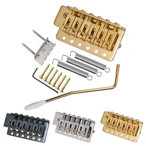 Vente en gros 84MM système de trémolo pont de guitare trémolo avec rouleau simple verrouillage Vibrato pont cordier