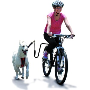 Guinzaglio Retrattile in Metallo per Cani da Bicicletta - Accessorio Resistente per Ciclismo su Mountain <span class=keywords><strong>Bike</strong></span> e Passeggiate con il Cane - Product Image 3