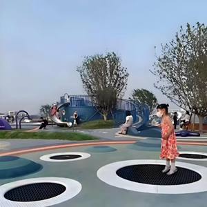 Trampolín Exterior Sin Red de Seguridad, Trampolín Enterrado para Parque Público - Product Image 3