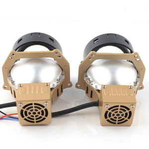 Accesorios de coche 6000K hiperboloide Bi-LED lente de proyector 130W Hi/Lo Beam LED Faro de cabeza DIY Retrofit estilo de coche biled faro - Product Image 6