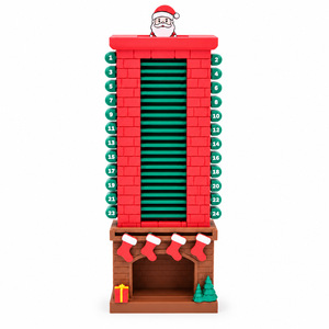 Calendario de Cuenta Regresiva Navideña FUSEJOY, Chimenea de Santa Claus, Cuenta Regresiva para Navidad - Product Image 4