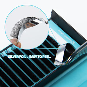 صينية رموش من ESSI LASH j Curl كورية Pbt مخملية لون أسود غامق أفضل مستلزمات إطالة الرموش - Product Image 5