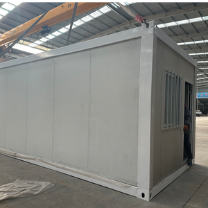 Maison préfabriquée pliable de haute qualité, imperméable, facile à construire, 20 pieds, 40 pieds, préfabriquée, 1 chambre, bureau, dortoir, maison conteneur pliable en Z - Product Image 3