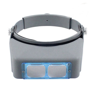 <b>Headband</b> <b>Magnifier</b> 90Mm Glass Lens Upgraded Helmet Style For Repair Reading Embroidery - Product Image 5