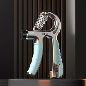 Fortalecedor de Dedos Electrónico Ajustable de Acero Reforzado con Capacidad de 200 kg, Entrenador de Dedos con Conteo Electrónico, Ejercicio de Descompresión, Fortalecimiento de Manos - Product Image 3