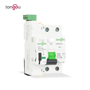 <span class=keywords><strong>Disjoncteur</strong></span> <span class=keywords><strong>Différentiel</strong></span> Intégral RCD RCCB Type AC Intelligent à Réenclenchement Automatique 2P 230V 6kA 63A 10mA <span class=keywords><strong>30mA</strong></span> 100mA 300mA TONGOU - Product Image 3