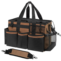 Sac de rangement grande capacité pour produits de nettoyage, sac de transport simple pour nettoyeurs et femmes de ménage