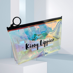<span class=keywords><strong>Bolsas</strong></span> Ziplock holográficas personalizadas <span class=keywords><strong>de</strong></span> alta calidad, embalaje <span class=keywords><strong>con</strong></span> cremallera láser, bolsa <span class=keywords><strong>de</strong></span> cosméticos, bolsa holográfica <span class=keywords><strong>de</strong></span> PVC transparente gruesa <span class=keywords><strong>con</strong></span> cremallera - Product Image 6