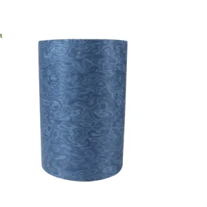 Trang trí Veneer Thủ Công Thời trang cao cấp 250*30cm với Veneer gỗ công nghệ màu xanh