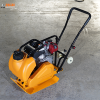 Compacteur de plaques vibrantes pour routes en asphalte à moteur essence ZUJI certifié CE PC60