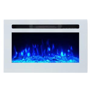 30 "32" आधुनिक सजावटी सस्ती दीवार में बनाया गया है आरवी के लिए हीटर इलेक्ट्रिक फायरप्लेस - Product Image 5