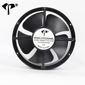 พัดลมระบายความร้อน AC 22060 ขายดีที่สุด ขนาด 220*220*60 มม. พัดลมอุตสาหกรรมแบบแกน 110/220/380VAC 2500-2600 รอบต่อนาที 477-496 ลูกบาศก์ฟุตต่อนาที - Product Image 5