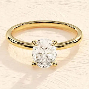 100% แหวนเพชรโมอิสสีเงินแท้สำหรับ925ของขวัญจากโรงงานโดยตรงขายส่ง - Product Image 1