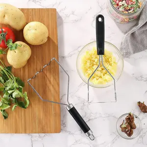Stainless Steel Potato Ricer Kitchen Tool for Mashed Potato Ricer And Masher Heavy Duty Stainless Steel Mashed Potatoes Masher