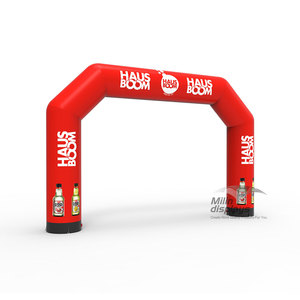 أقواس الهواء مخصص الطباعة شعار الراعي تشغيل سباق قوس قابل للنفخ - Product Image 2