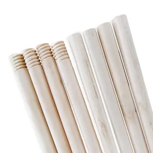 2023 High quality broom brush heads outdoor broom grass broom handle mop stick for cleaning accessories