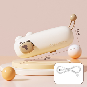 Nouveau style 2025, mini scelleuse portable pour snacks, motif dessin animé mignon, rechargeable USB, scellage instantané - Product Image 5