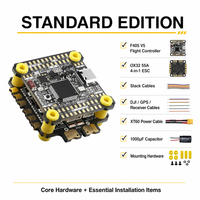 Contrôleur de vol SpeedyBee F405 V5 OX32 55A 3-6S 30x30 en métal avec ESC 4-en-1 pour drone FPV de course et freestyle Betaflight CE/FCC