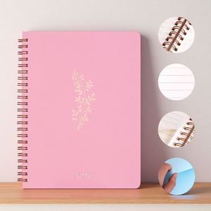 Cuaderno Espiral Personalizado Tamaño A5 con Cubierta de PVC, Diseño Simple para Estudiantes y Regalos - Product Image 4