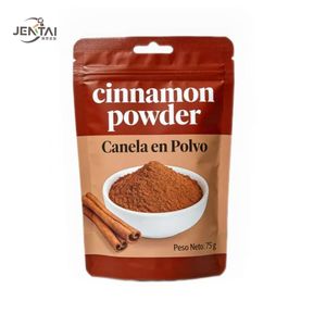 Sachet d'emballage refermable personnalisé Doypack avec fermeture éclair pour épices, poivre noir, poudre de curry, poudre de <span class=keywords><strong>cannelle</strong></span>, avec fenêtre - Product Image 6