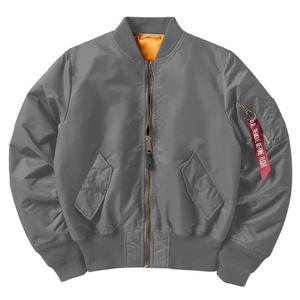 Custom Logo Spring Autumn Lightweight Pilot <strong>Jacket</strong> Short Retro Flight <strong>Jacket</strong> Windproof Waterproof Bomber MA1 <strong>Jacket</strong> for Man - Product Image 3