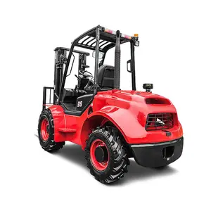 New 4wheel drive rough terrain forklift 4WD 2.5ton to 3.5ton capacity Stage V engine forklift