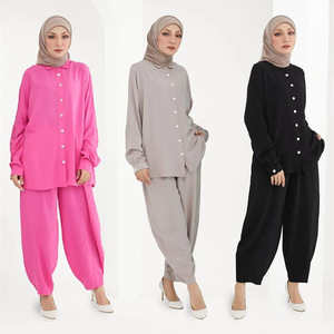Vente chaude de vêtements musulmans de Dubaï Beaux vêtements traditionnels musulmans pour femmes - Product Image 3