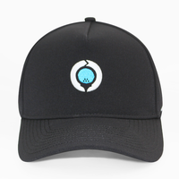 Gorra de Béisbol HS41 Unisex Impermeable con Orificios Cortados a Láser, Gorra de 5 Paneles con Logotipo Bordado Personalizado OEM para Senderismo, Surf y Deportes
