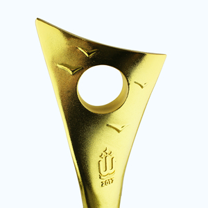 Chuyên nghiệp tùy chỉnh hiện đại kim loại danh hiệu vàng bạc Đồng đúc mạ vàng giải thưởng - Product Image 3