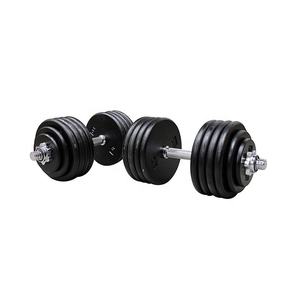China Manufacturer High Quality Home Gym Black <strong>Rubber</strong> <strong>Coated</strong> Cast Steel <strong>Weights</strong> Hex Dumbbell Set - Product Image 5