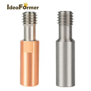 Aksesoris Printer 3d 4.1mm baja tahan karat/paduan Titanium + tembaga merah semua logam CR10 Lurus tenggorokan - Product Image 5