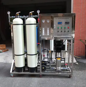 500LPH CE impianto di trattamento delle acque industriale RO acqua salmastra deionizzata distillata che produce un sistema di osmosi inversa a macchina pura
