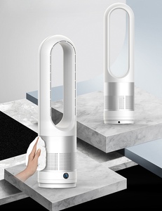 Ventilador sin Aspas de 46'' de Source <span class=keywords><strong>Factory</strong></span>, Calefactor de Piso para el Hogar, Calefactor y Aire Acondicionado con Control Remoto, Suministro de Aire de Ángulo Amplio - Product Image 5