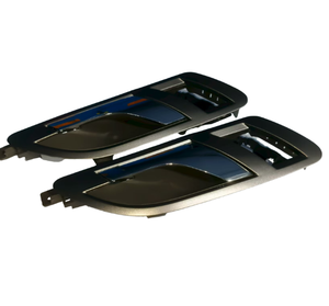 CSH-Manija interior de puerta delantera derecha (gris) de alta calidad, 2 unidades, accesorio de apertura de puerta, manija adaptable resistente al desgaste OE 3BD837222 - Product Image 2