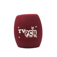 Cache-micro en mousse PU injectée légère et écologique, durable, noir et rouge, pour KTV, karaoké, usage quotidien, personnalisable