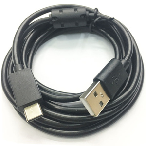 SYYTECH-fuente <span class=keywords><strong>de</strong></span> alimentación <span class=keywords><strong>de</strong></span> 1,8 M para Gaming, controlador <span class=keywords><strong>de</strong></span> puerto USB negro con <span class=keywords><strong>Cable</strong></span> <span class=keywords><strong>de</strong></span> <span class=keywords><strong>carga</strong></span> <span class=keywords><strong>de</strong></span> anillo magnético para <span class=keywords><strong>PS5</strong></span> - Product Image 2