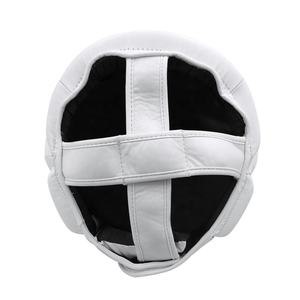 Casco de entrenamiento de MMA y boxeo Material de cuero PU Casco de combate con función de protección bucal - Product Image 5