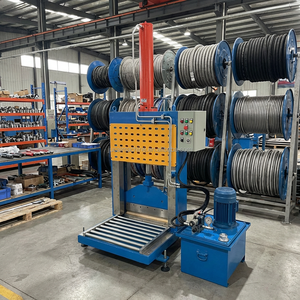 Máquina de Corte de Caucho para Reciclaje de Neumáticos Usados, Estructura de Cizalla de Alta Resistencia para Bloques de Neumáticos, Máquina de Pretratamiento de Gránulos de Caucho - Product Image 3