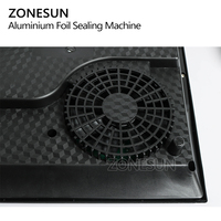 Machine de scellage par induction thermique manuelle pour bouchons de bouteilles en plastique et feuille d'aluminium ZONSUN ZS-500F