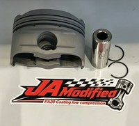 Kit de pistons de rechange pour moteur turbo modifié FA20, pistons forgés en aluminium 4032, pour amélioration de performance de course