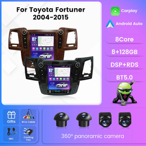 <span class=keywords><strong>Stereo</strong></span> Android Tesla Vertikal 9,7 inci untuk <span class=keywords><strong>Hilux</strong></span> Revo Fortuner, CarPlay Nirkabel, Auto IPS, DSP, AHD, GPS, Nav, 4G, WiFi, Layar Terpisah, SWC - Product Image 3